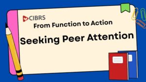 From Function to Action: Seeking Peer Attention